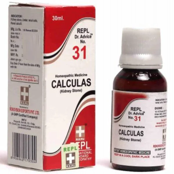 REPL Dr. Advice No.31 Calculus Drops, 30 ml
