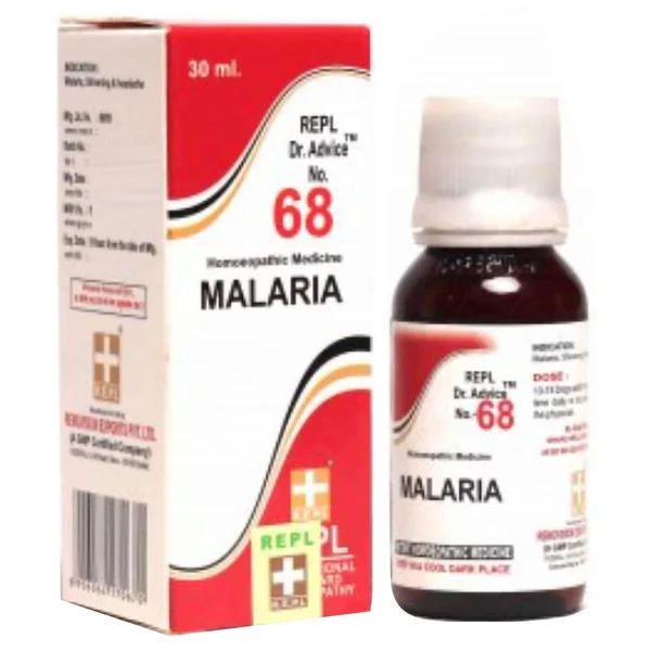 REPL Dr. Advice No.68 Malaria Drops, 30 ml