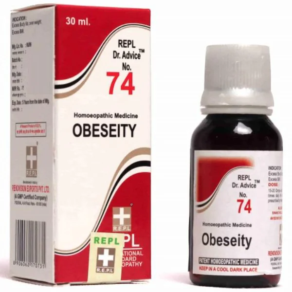 REPL Dr. Advice No.74 Obeseity Drops, 30 ml