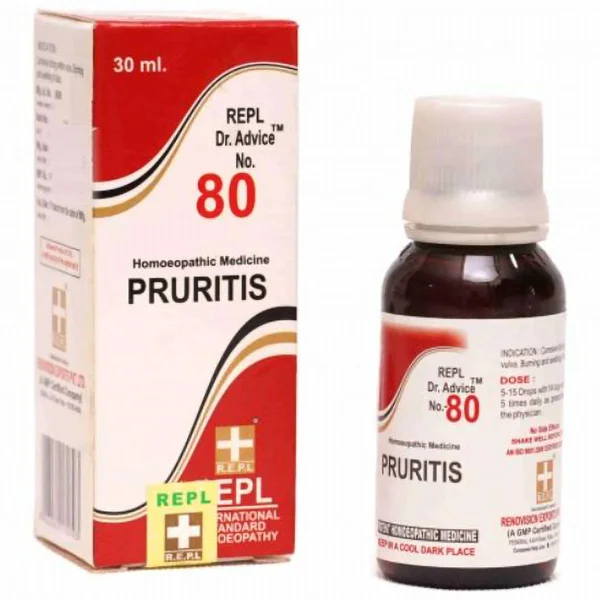 REPL Dr. Advice No.80 Pruritis Drops, 30 ml