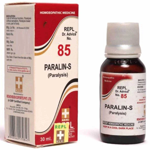REPL Dr. Advice No.85 Paralin-S Drops, 30 ml