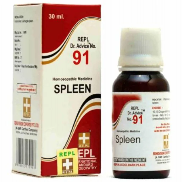 REPL Dr. Advice No.91 Spleen Drops, 30 ml