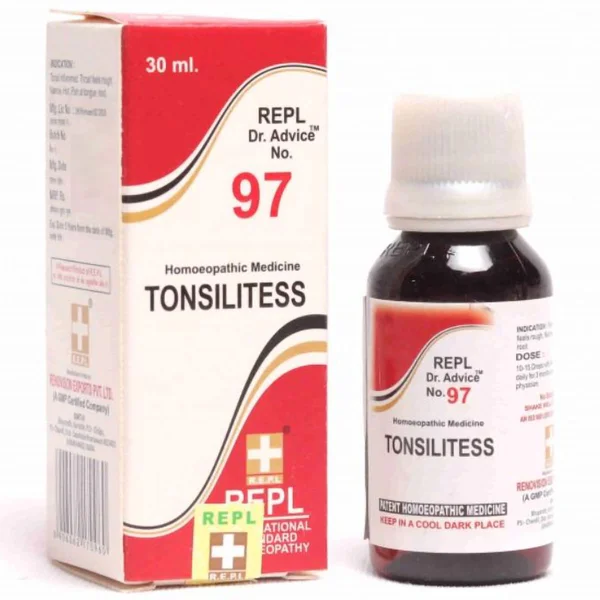REPL Dr. Advice No.97 Tonsilitis Drops, 30 ml