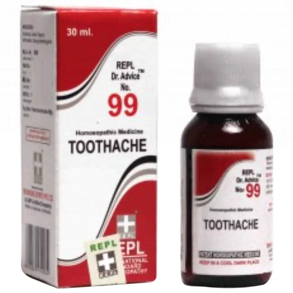REPL Dr. Advice No.99 Toothache Drops, 30 ml