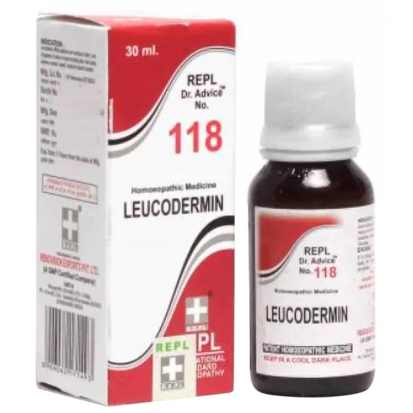 REPL Dr. Advice No.118 Leucodermin Drops, 30 ml