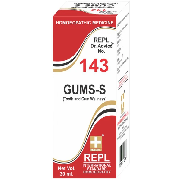 REPL Dr. Advice No.143 Gums-S Drops, 30 ml