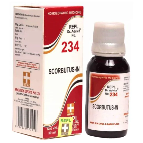 REPL Dr. Advice No.234 Scorbutus-In Drops, 30 ml