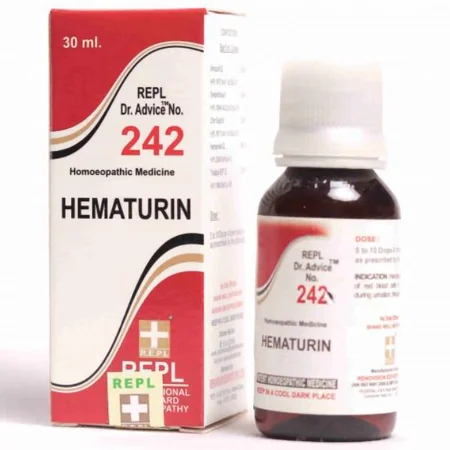 REPL Dr. Advice No.242 Hematurin Drops, 30 ml