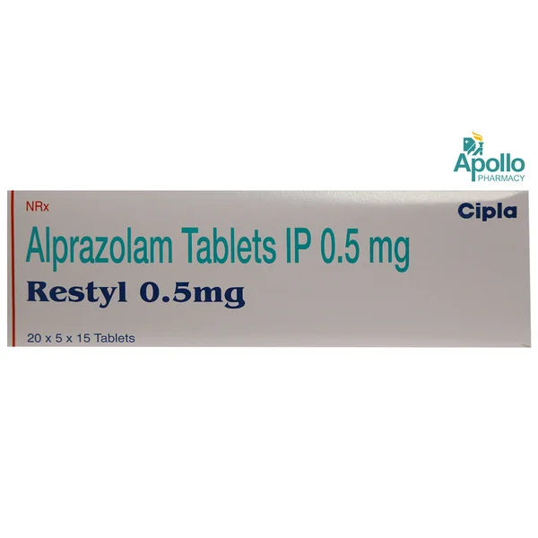 Restyl 0.5 mg Tablet 15's, Pack of 15 TABLETS