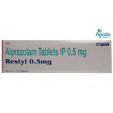 Restyl 0.5 mg Tablet 15's, Pack of 15 TABLETS