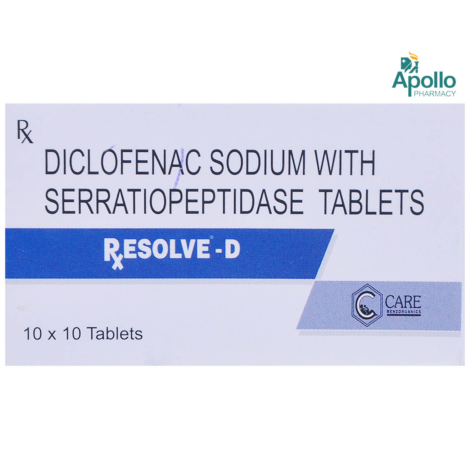 Resolve-D Tablet 10's, Pack of 10 TABLETS Resolve-D Tablet 10's, Pack of 10 TABLETS