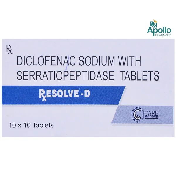 Resolve-D Tablet 10's, Pack of 10 TABLETS