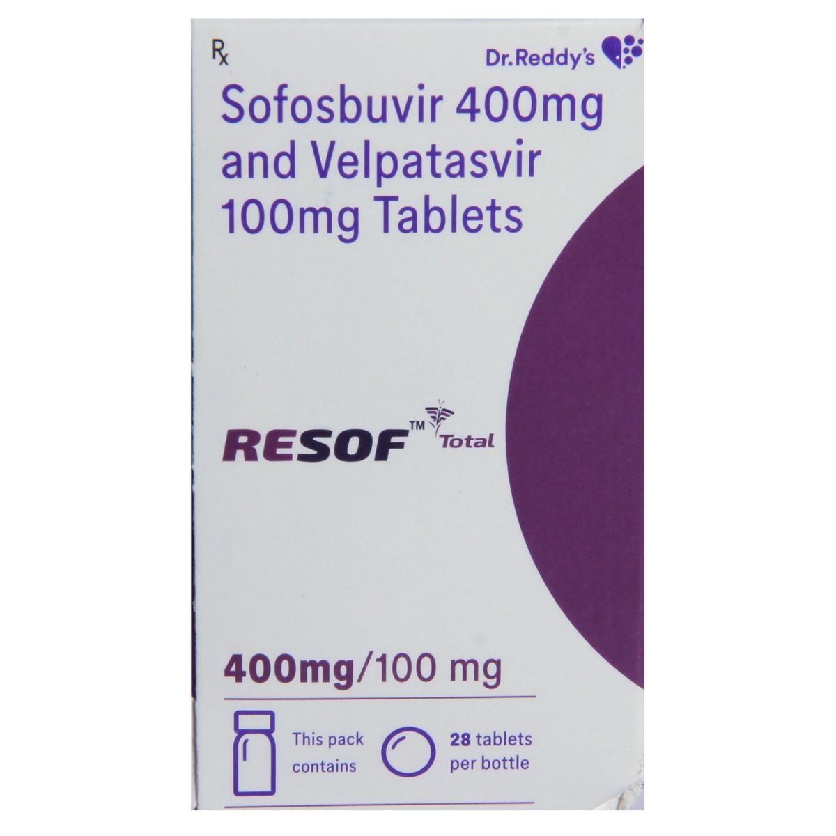 Buy Resof Total 400 mg/100 mg Tablet 28's Online