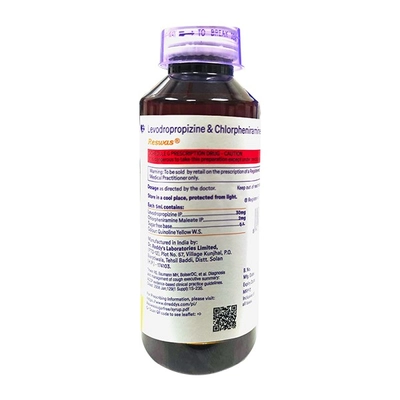 Reswas Sugar Free Cough Syrup 120 ml, Pack of 1 Syrup