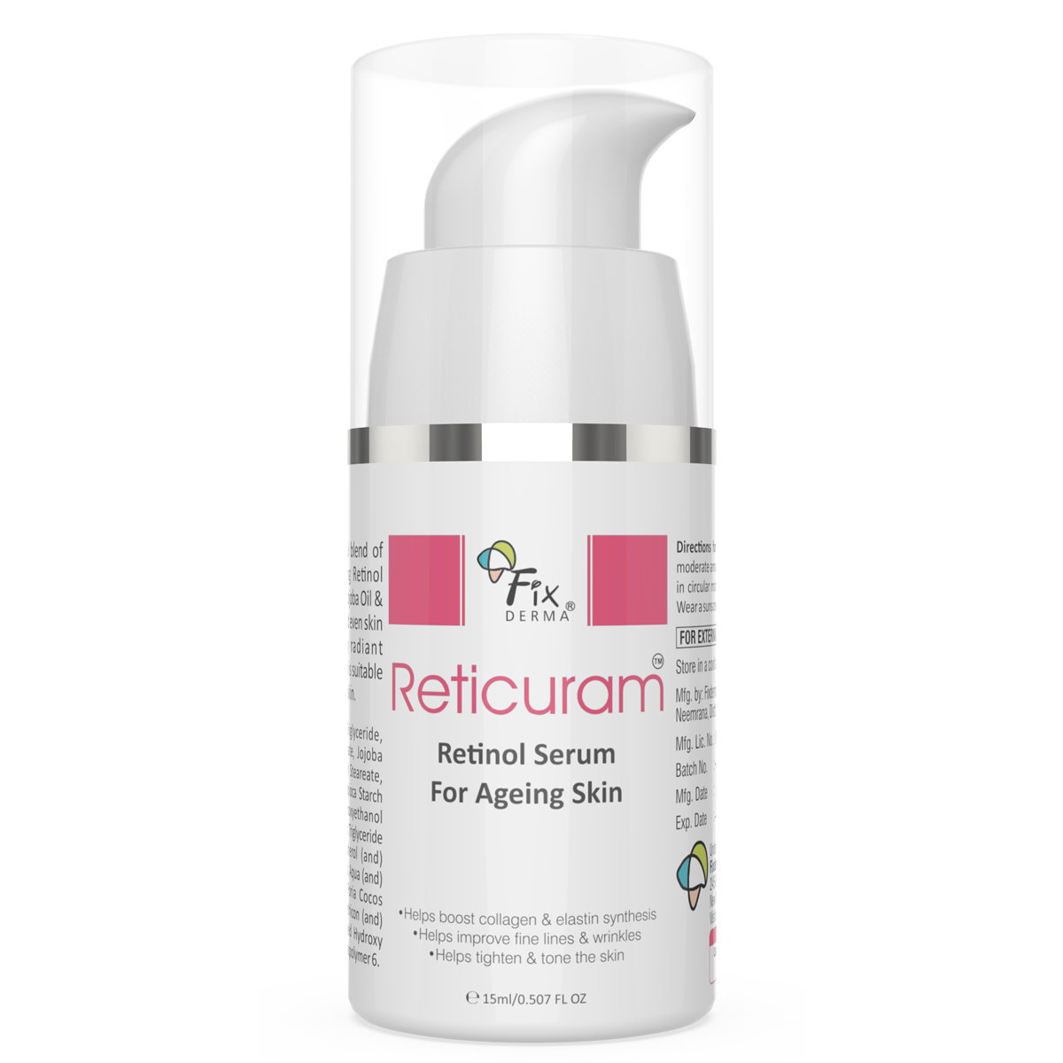 Fixderma Reticuram Serum 15 ml, Pack of 1 Fixderma Reticuram Serum 15 ml, Pack of 1