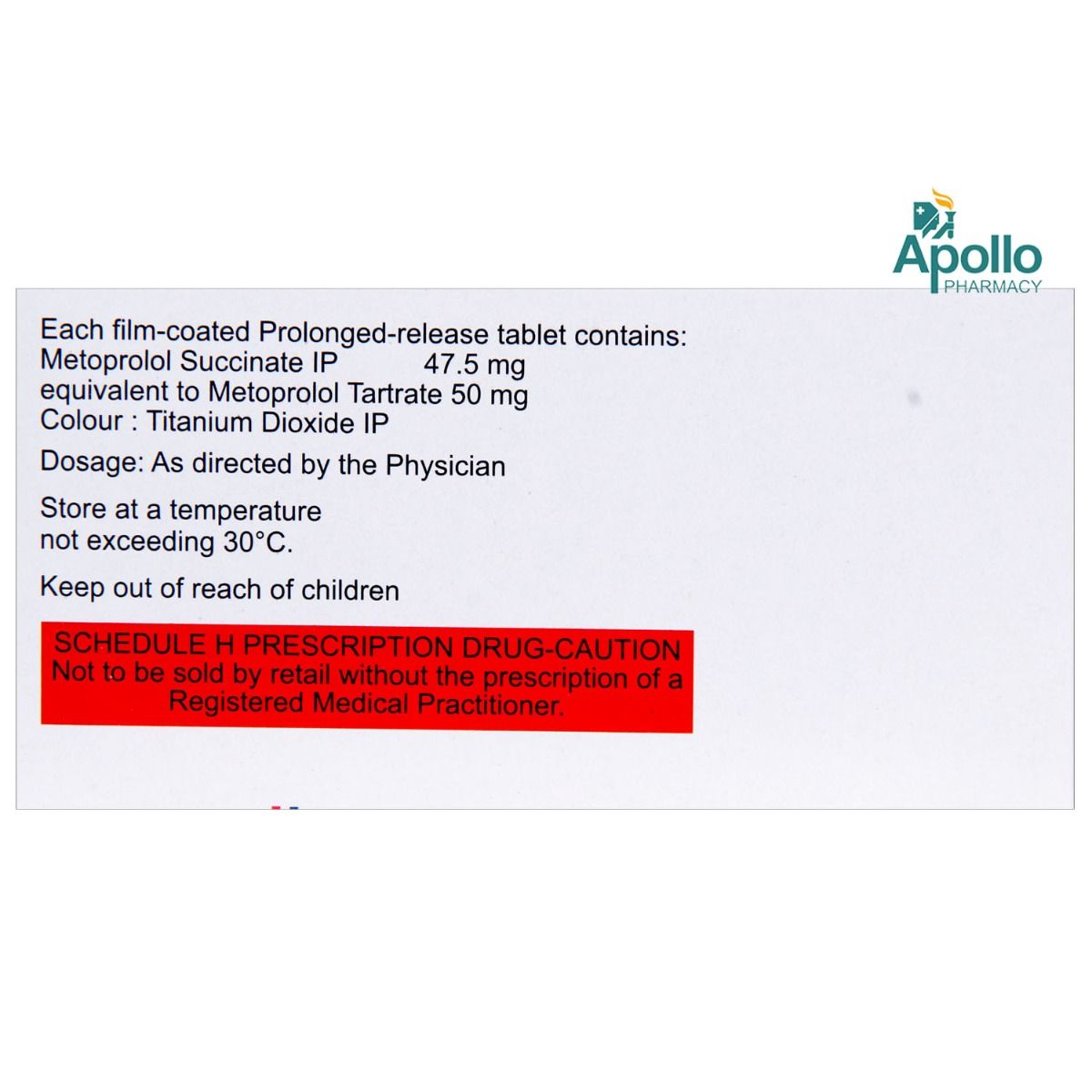 Revelol XL 50 Tablet 10's Price, Uses, Side Effects, Composition