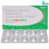Revelol-AM 25/2.5 Tablet 10's, Pack of 10 TABLETS