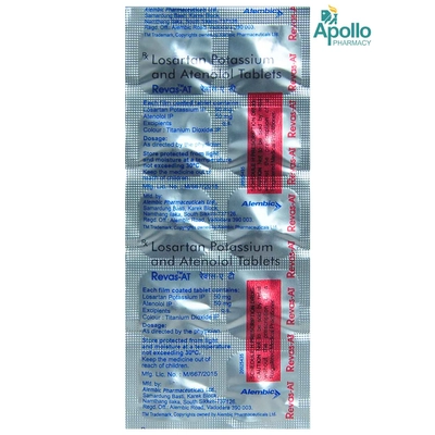 REVAS AT TABLET, Pack of 10 TABLETS