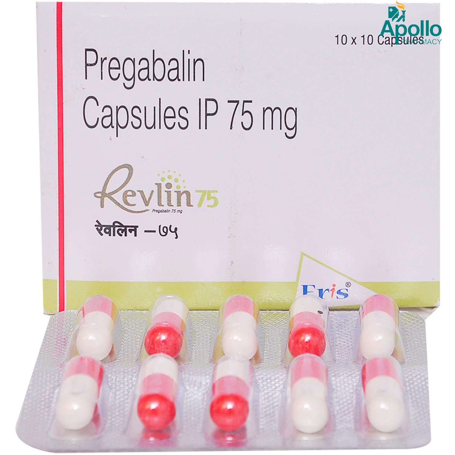 Revlin 75 Capsule 10's, Pack of 10 CAPSULES