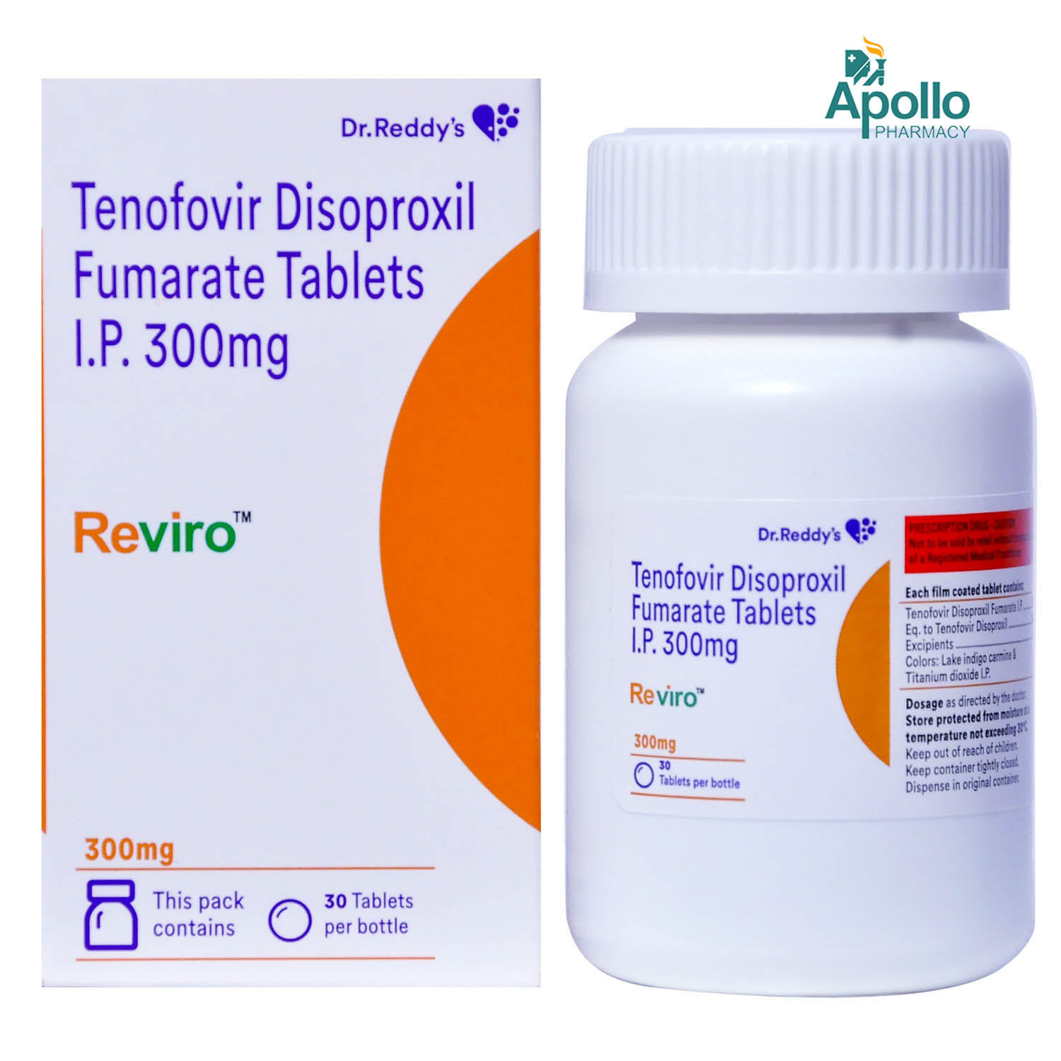 Reviro 300mg Tablet 30's, Pack of 1 TABLET Reviro 300mg Tablet 30's, Pack of 1 TABLET