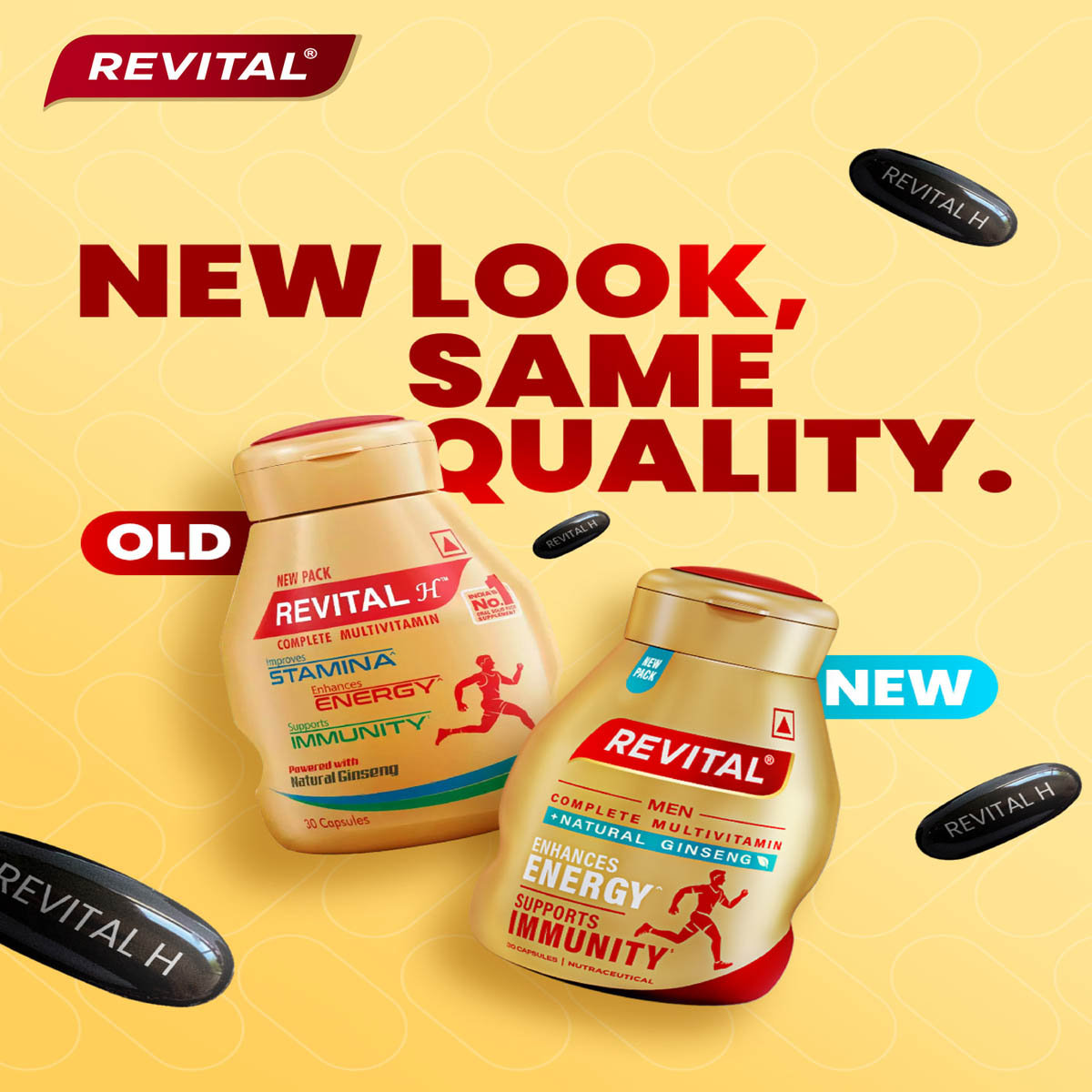 Revital Men Complete Multivitamin, 30 Capsules, Pack of 1 Revital Men Complete Multivitamin, 30 Capsules, Pack of 1