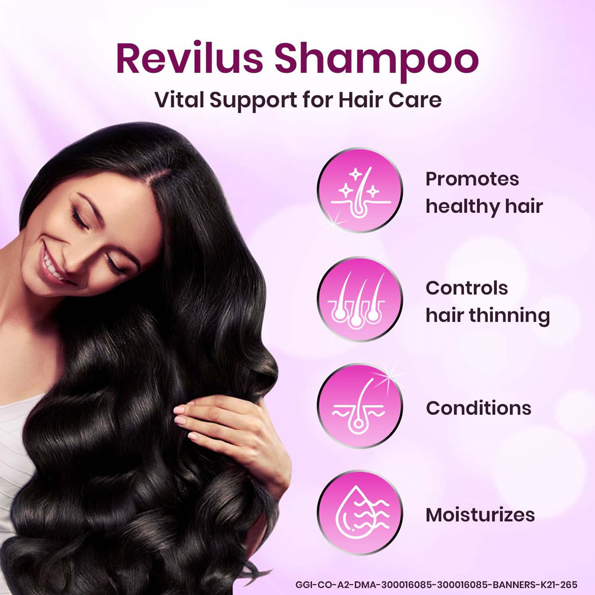 Revilus Shampoo, 100 ml, Pack of 1 Revilus Shampoo, 100 ml, Pack of 1