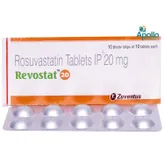 Revostat 20 Tablet 10's, Pack of 10 TABLETS