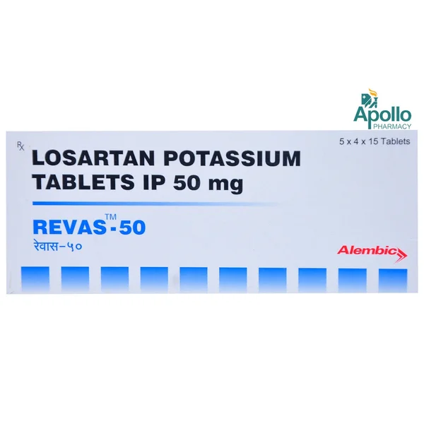 Revas 50 mg Tablet 15's