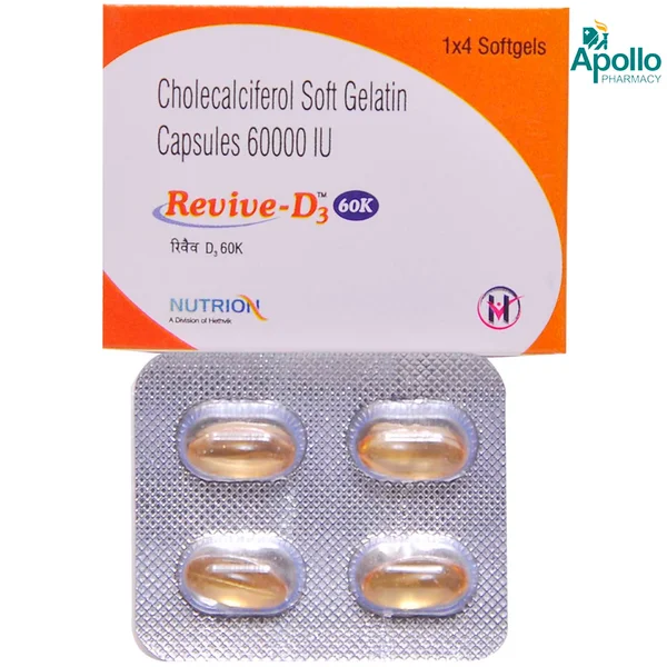 Revive D3 60K Capsule 4's