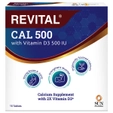 Revital Cal 500 with Vitamin D3, 15 Tablets