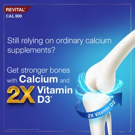Buy Revital Cal 500 with Vitamin D3, 15 Tablets | 19 Minutes Delivery ...