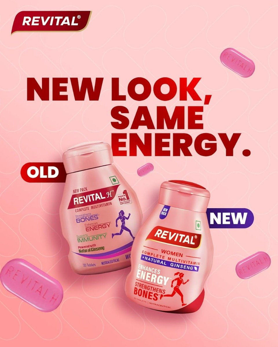 Revital Woman Complete Multivitamin with Natural Ginseng, 60 Tablets, Pack of 1 Revital Woman Complete Multivitamin with Natural Ginseng, 60 Tablets, Pack of 1