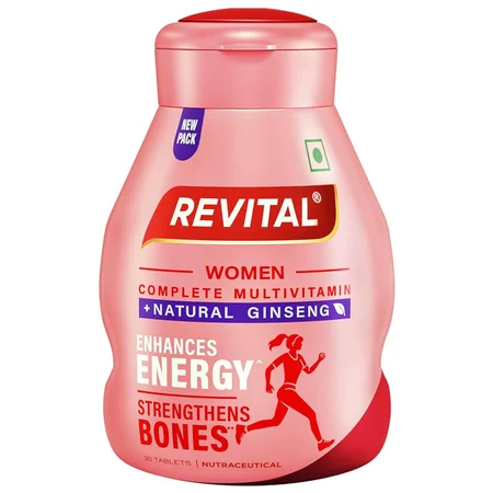 Revital Woman Complete Multivitamin with Natural Ginseng, 60 Tablets