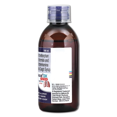 Rexcof DX Syrup 60 ml, Pack of 1 SYRUP