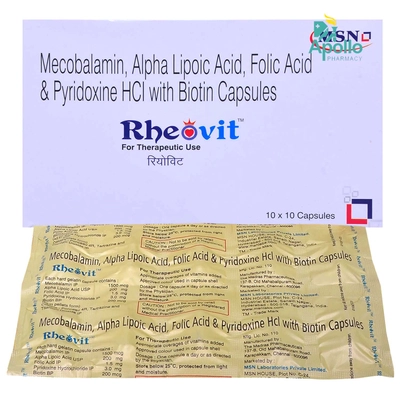 Rheovit Capsule 10's, Pack of 10 CAPSULES