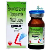 Rhinase Nasal Drops 10 ml, Pack of 1 NASAL DROPS