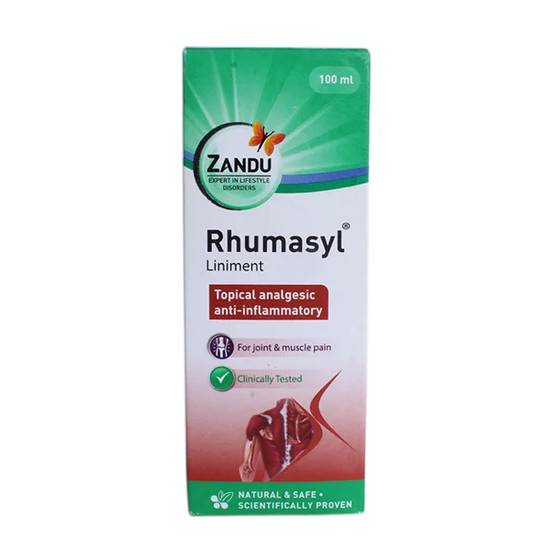 Zandu Rhumasyl Liniment, 100 ml