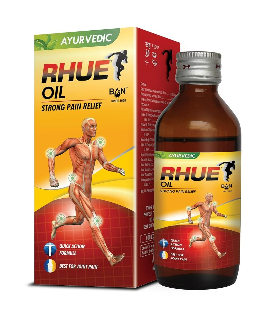 Rhue 100% Ayurvedic Oil, 30 ml | Uses, Benefits, Price | Apollo Pharmacy