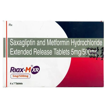 Riax-MXR 5 mg/500 mg Tablet 7's