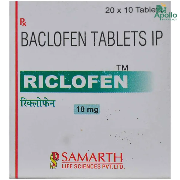 Riclofen 10 mg Tablet 10's, Pack of 10 TabletS