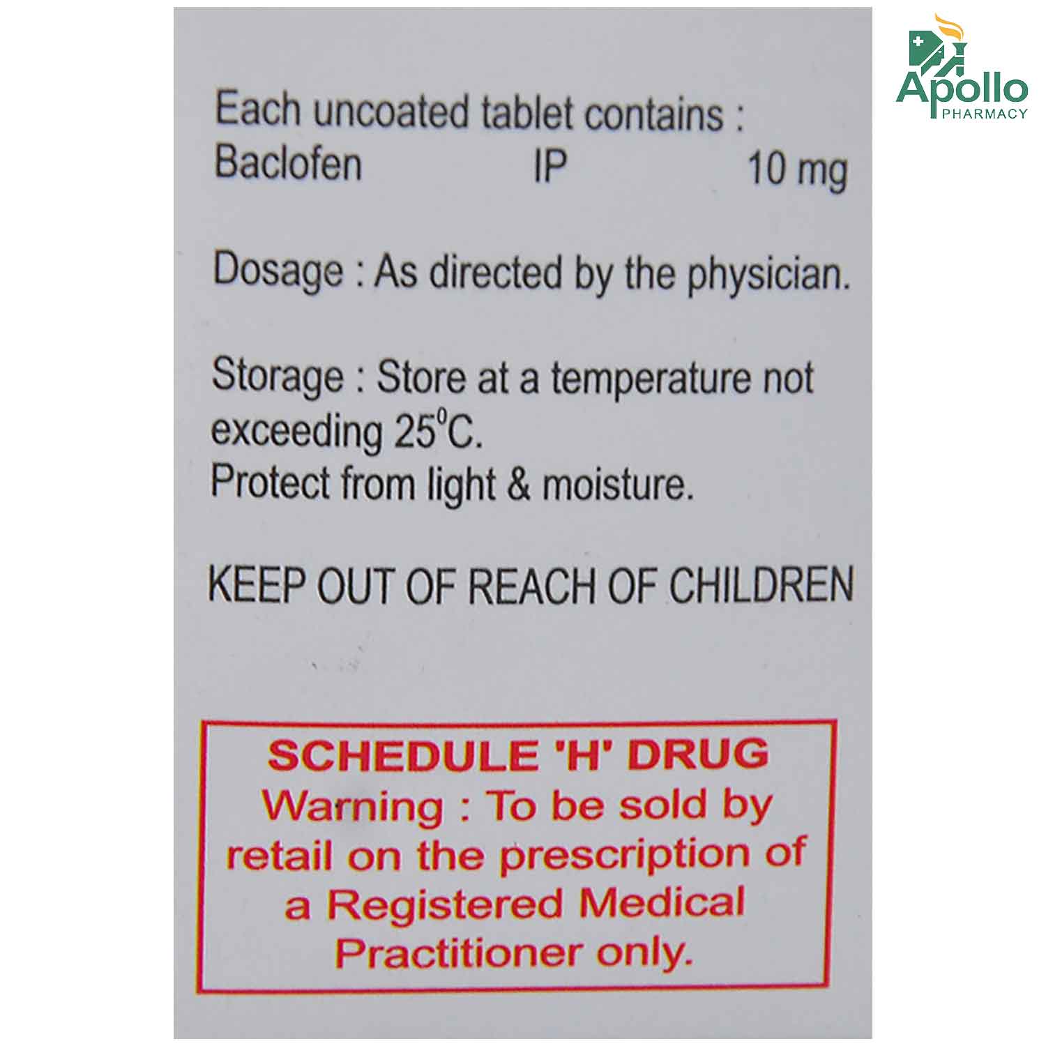 Riclofen 10 mg Tablet 10's, Pack of 10 TabletS Riclofen 10 mg Tablet 10's, Pack of 10 TabletS
