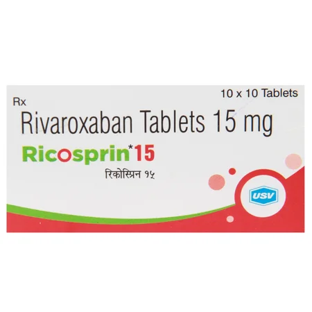 Ricosprin 15 Tablet 10's