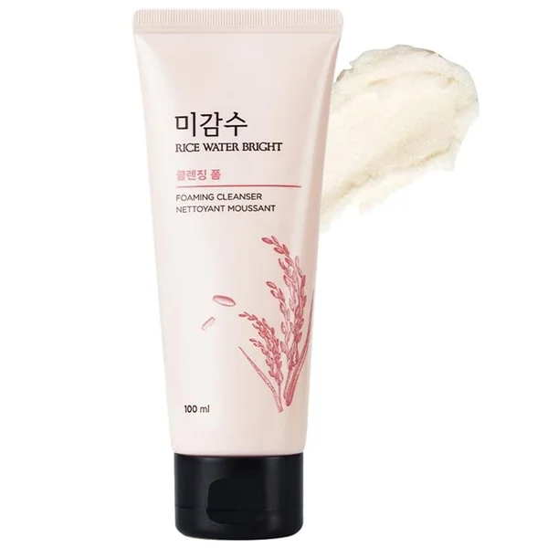 The Face Shop Rice Water Bright Foaming Cleanser, 100 ml