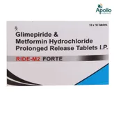Ride-M2 Forte Tablet 10's, Pack of 10 TabletS
