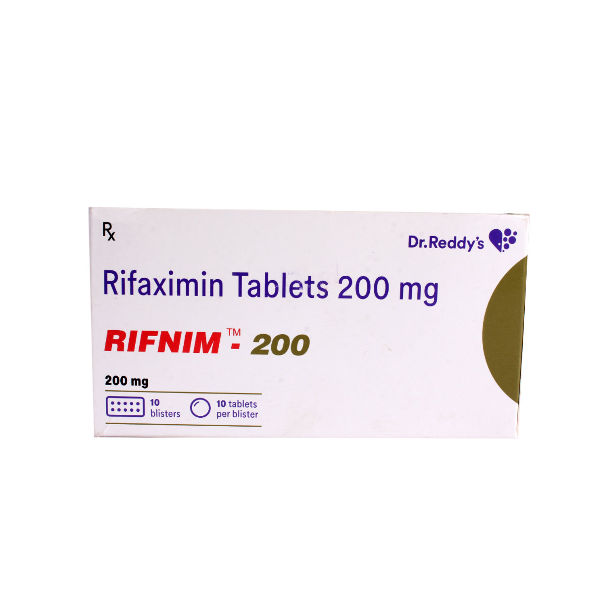 Rifnim-200 Tablet 10's, Pack of 10 TabletS Rifnim-200 Tablet 10's, Pack of 10 TabletS