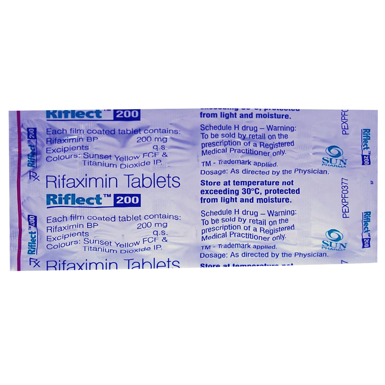 RIFLECT 200 TABLET 10'S, Pack of 10 TabletS RIFLECT 200 TABLET 10'S, Pack of 10 TabletS