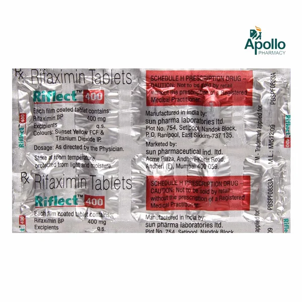 Riflect 400 Tablet 10's