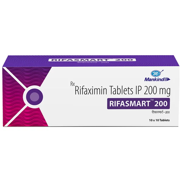 Rifasmart 200 mg Tablet 10's