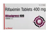Rifaxigress-400 Tablet 10's, Pack of 10 TABLETS