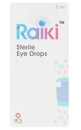 Raiki Eye Drops 3 ml, Pack of 1 EYE DROPS